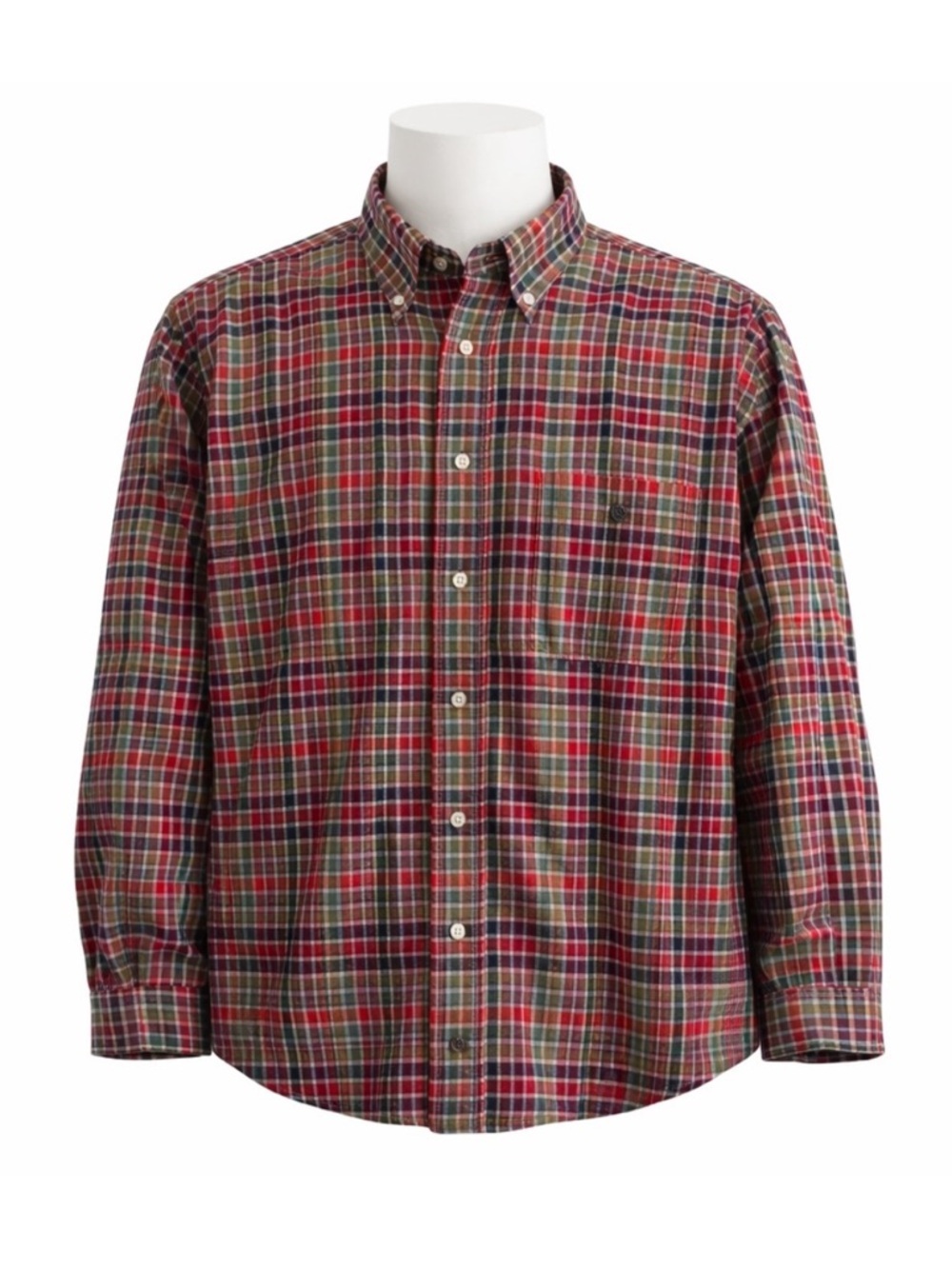 Size‎ XXL Orvis Men’s Vintage Plaid Button Down Flannel Shirt